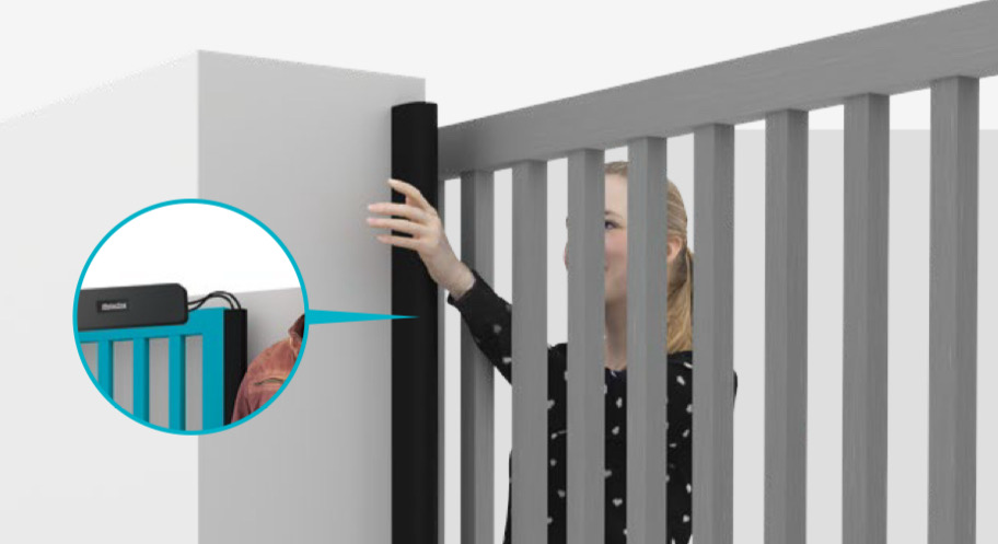 Banda seguridad puerta automatica corredera