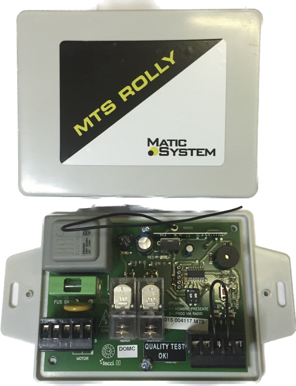 Placa control motor enrollable Rolly DOORJET