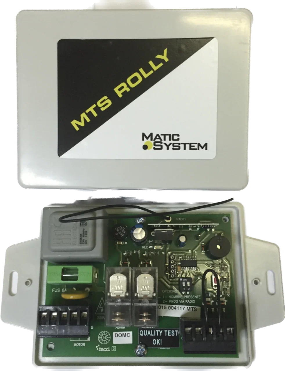 Placa control motor enrollable Rolly DOORJET
