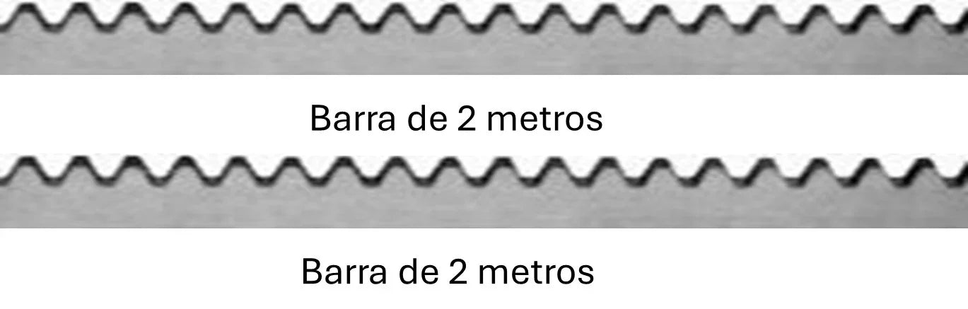 Cremallera hierro puerta automatica