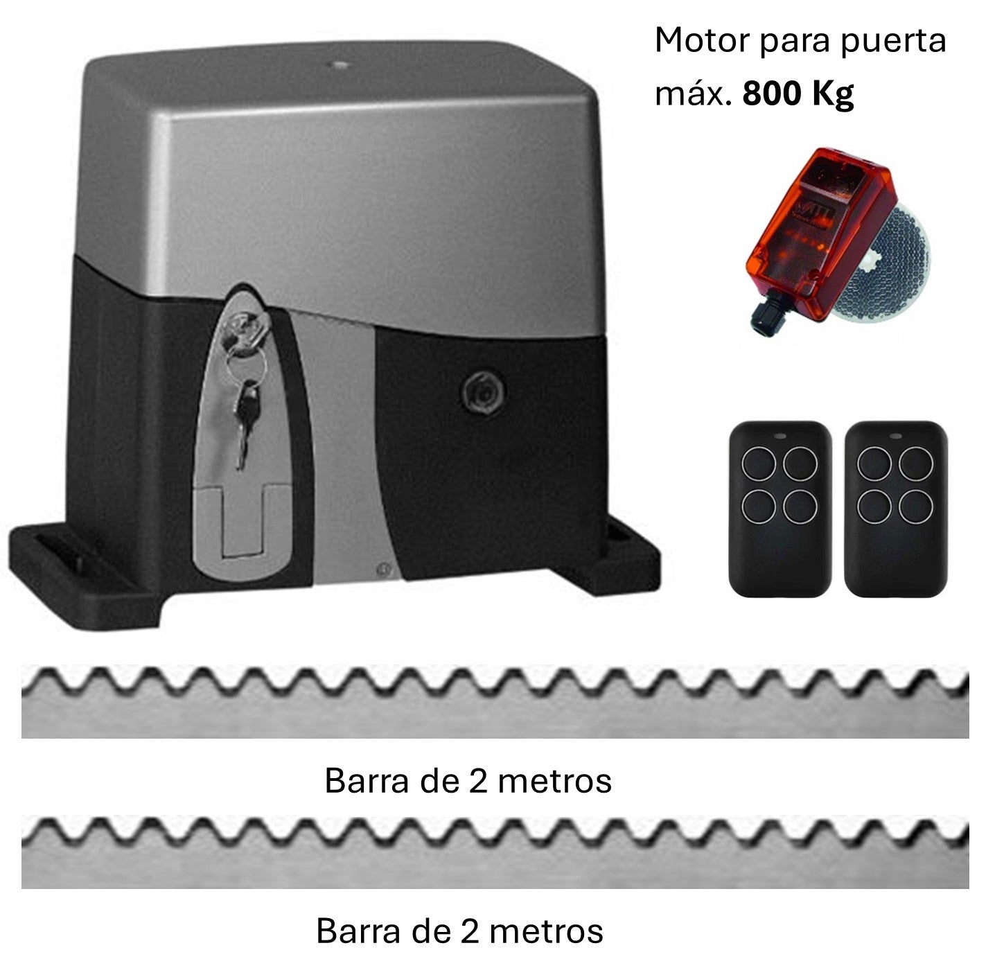 Kit Ag Future cremallera hierro