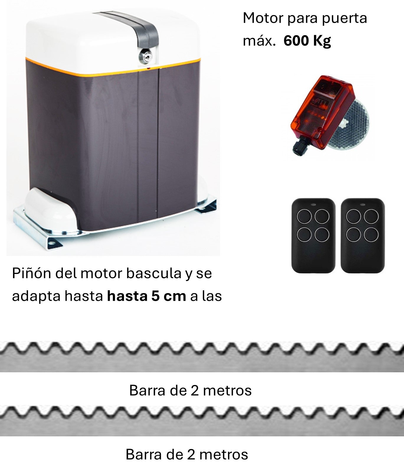 Kit sprint low corredera 600k DOORJET