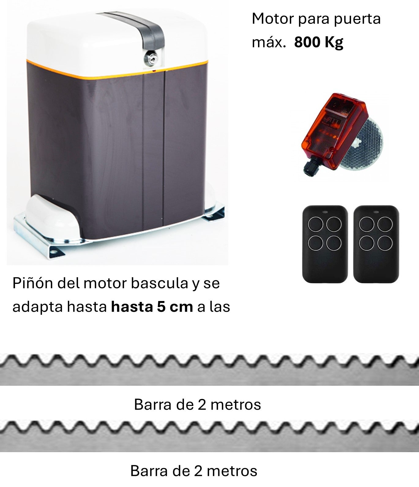 Kit Sprint low corredera 24V DOORJET