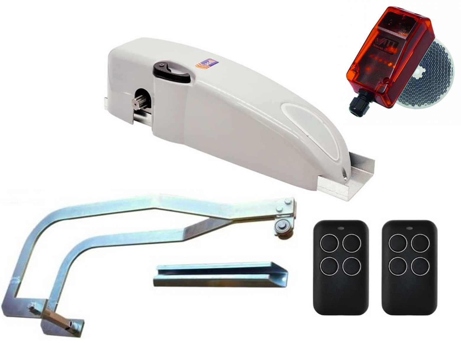 Kit Basic herraje saxo fotocelula espejo dos mandos