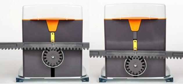 Diferencia altura cremallera Sprint low DOORJET