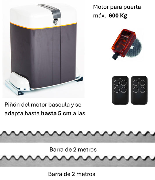 Kit sprint low corredera 600k DOORJET